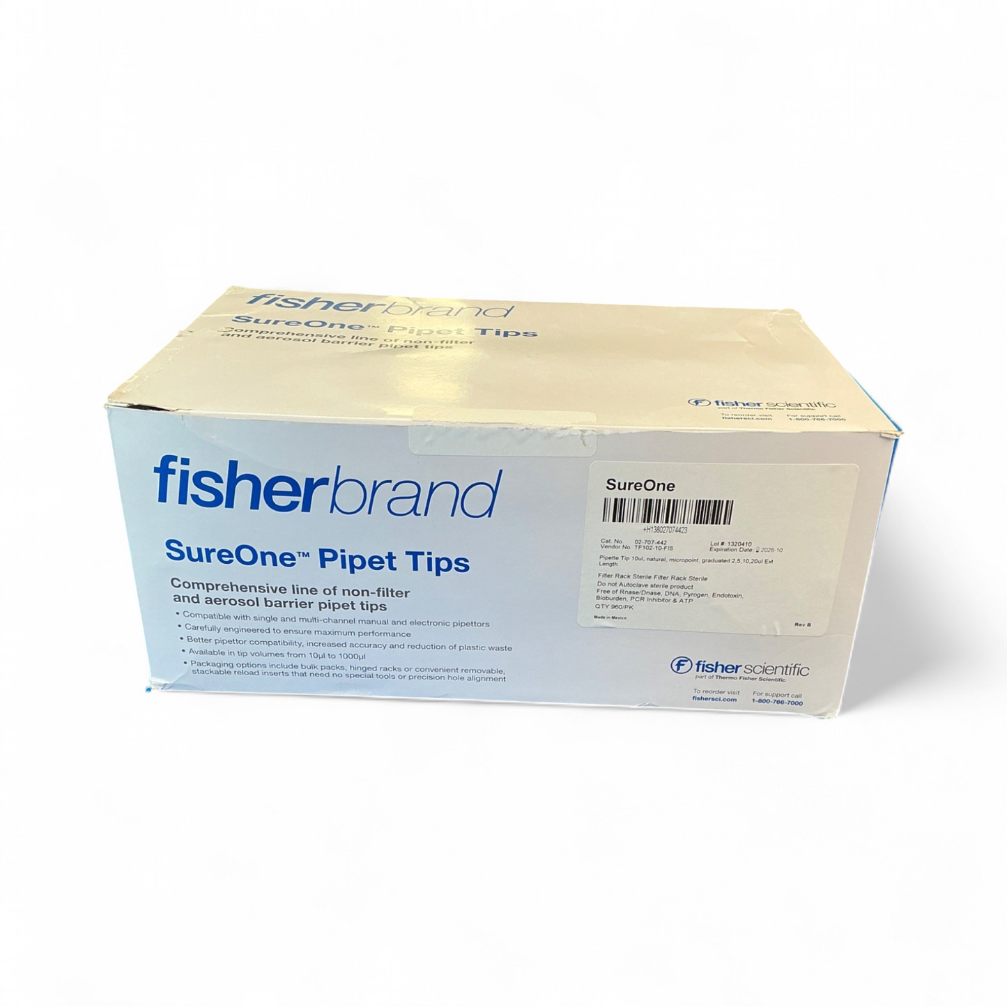 Fisherbrand SureOne Pipet Tips 02-707-442 10µL  - Image 6