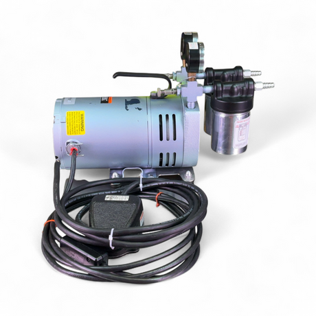 Gast Marathon Electric G588DX 1/4 HP 1725/1425rpm Vacuum Pump w Pedal Control (BO!) | Mr. Scientific - Image 10