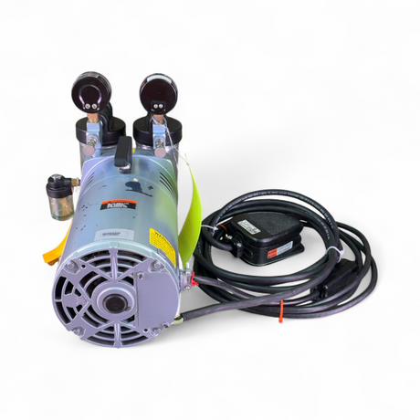 Gast Marathon Electric G588DX 1/4 HP 1725/1425rpm Vacuum Pump w Pedal Control (BO!) | Mr. Scientific - Image 7