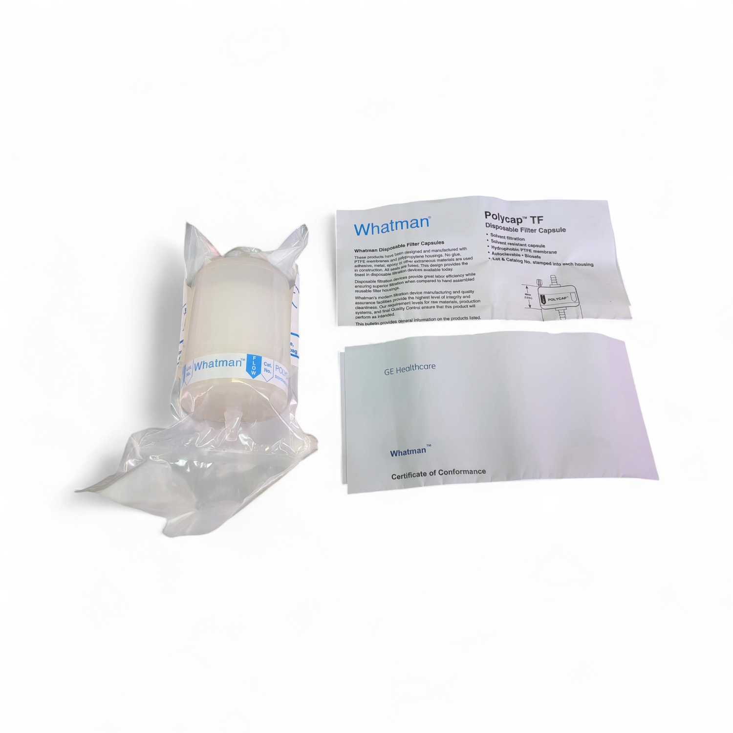 GE Healthcare Whatman 0.45µm Pore Polycap 75 TF Filter Device 6700-7504 (BO!) | Ships Fast from Mr. Scientific - Image 2