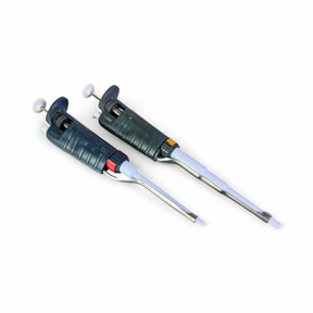 Gilson 2x Pipetman P200 & P1000 Manual Pipettes Lot; 20-200µL, 100-1000µL - CALIBRATED | Ships Fast from Mr. Scientific - Image 1
