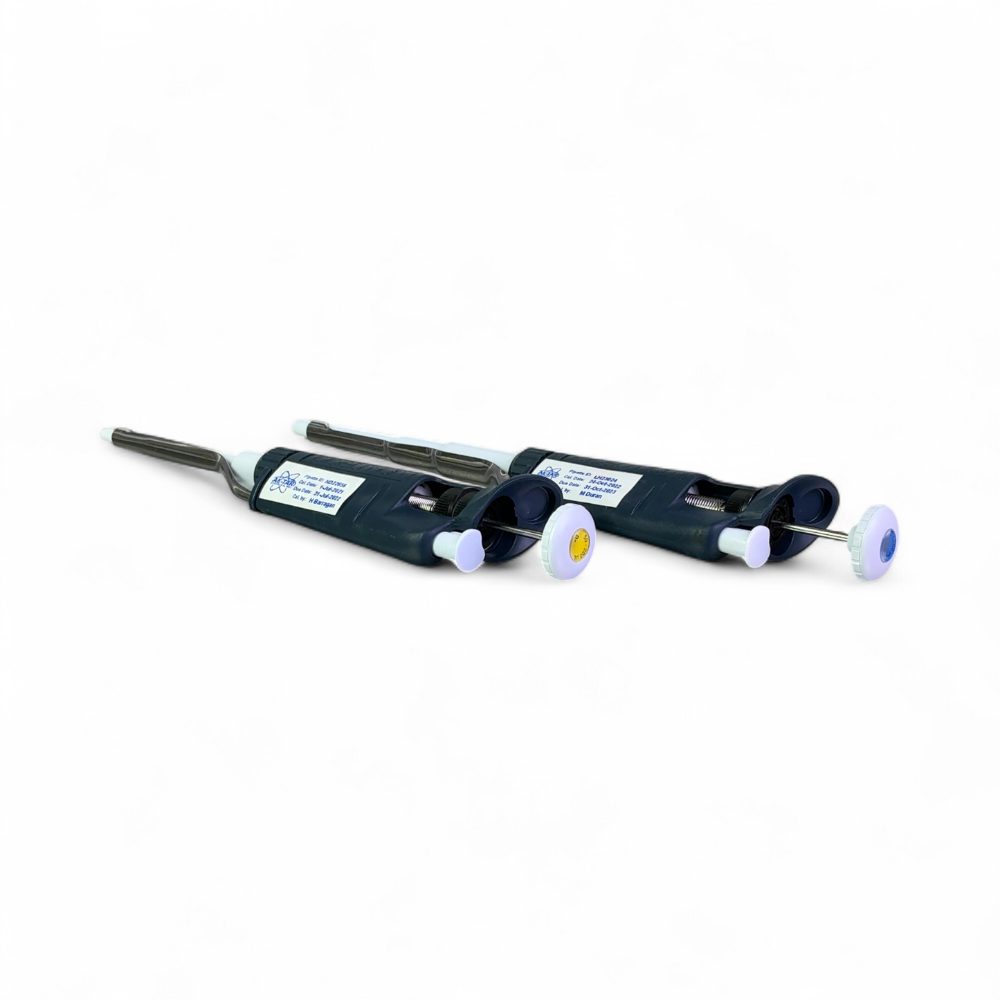 Gilson Pipeman Adjustable Single Channel Pipette Lot of 2 P200 P1000 | Order Direct and Save - Image 1