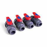 Grainger Approved 3/4" PVC Manual Two-Way Ball Valve - Lot of 4x (Best Offer!) | Mr. Scientific - Image 2