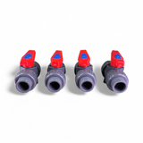 Grainger Approved 3/4" PVC Manual Two-Way Ball Valve - Lot of 4x (Best Offer!) | Mr. Scientific - Image 3