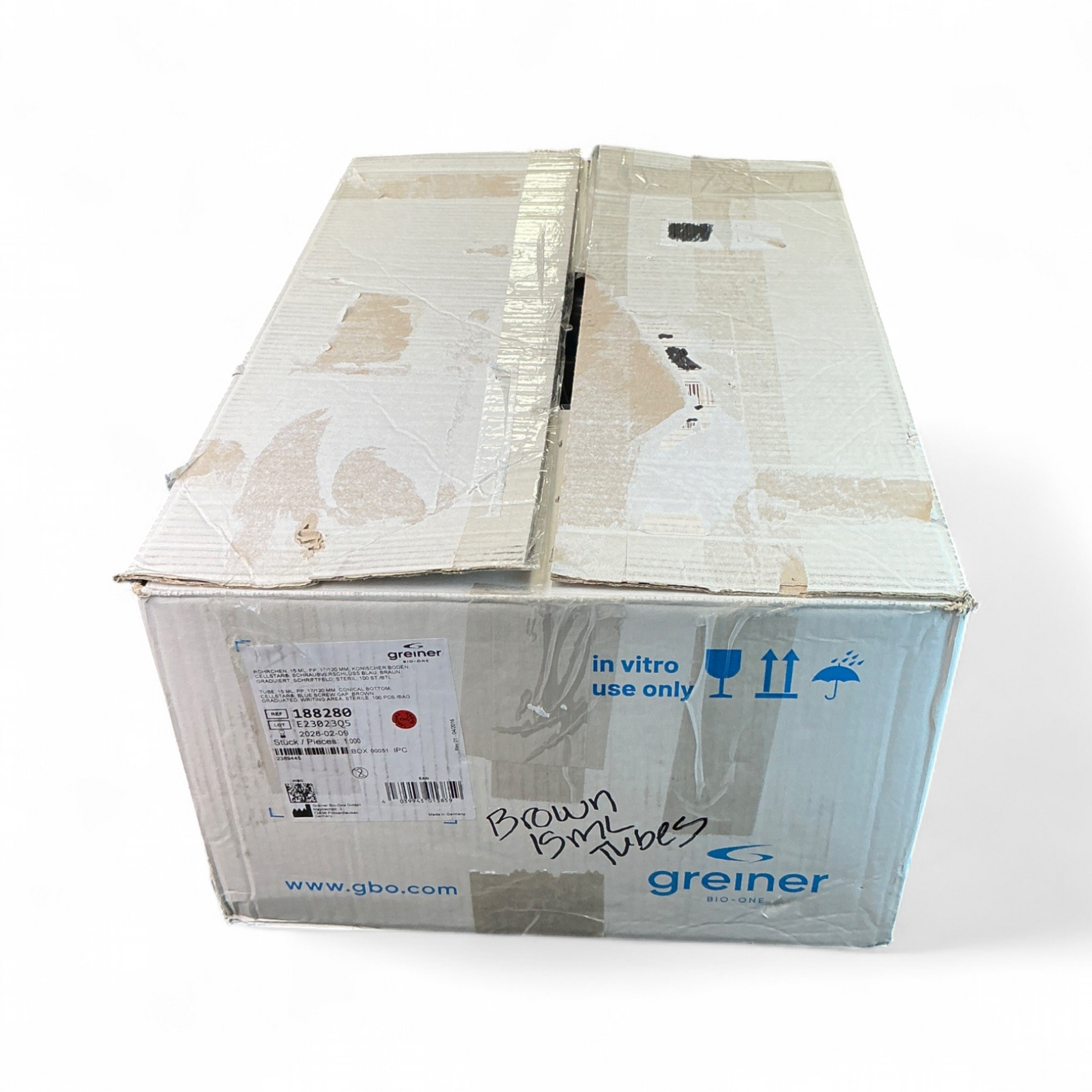 Greiner 15 mL Tubes 188280 900 Brown Tubes - Image 14