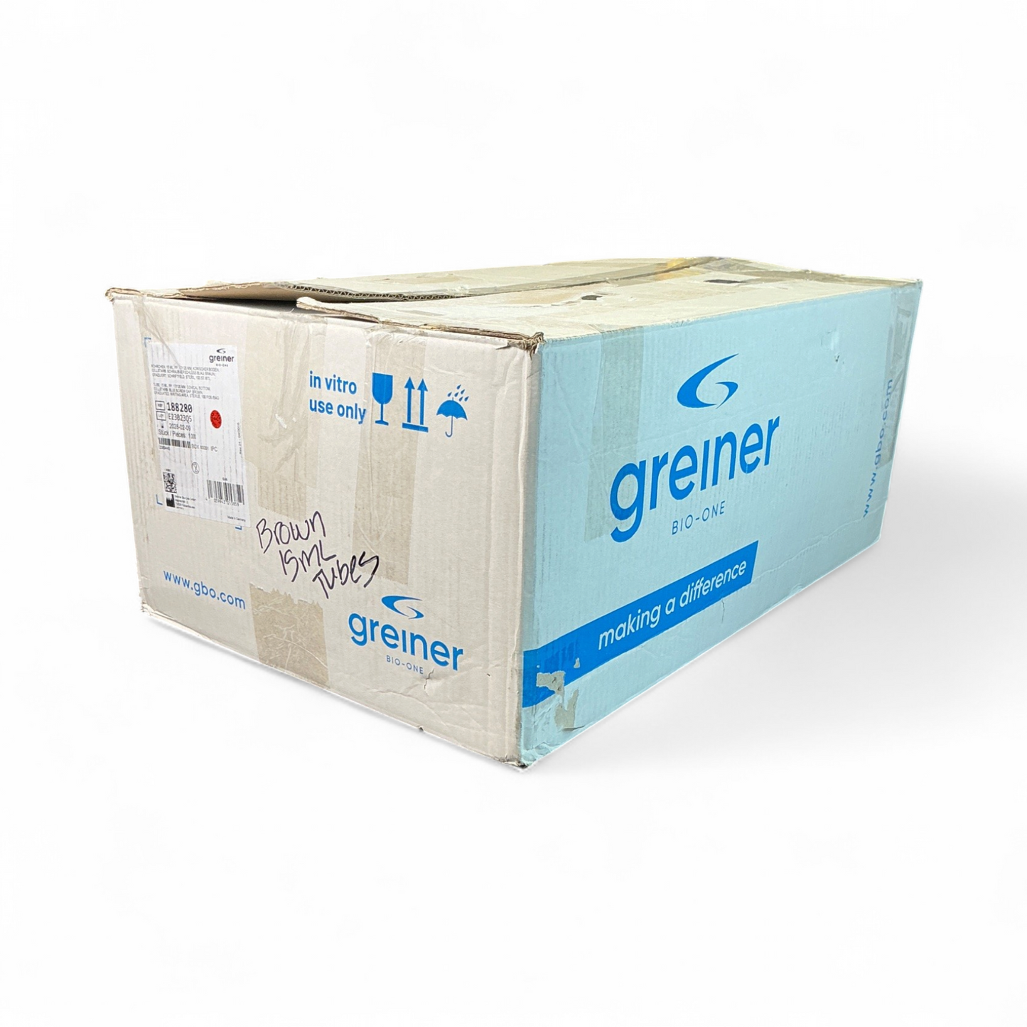 Greiner 15 mL Tubes 188280 900 Brown Tubes - Image 9