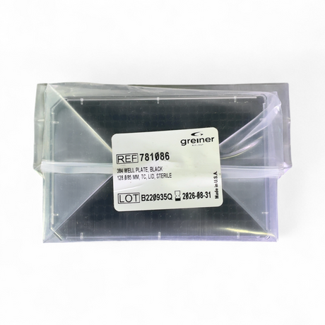Greiner Bio-One 384 Well Plate Lot 784900, 781086 781086 Microplates | Safe & Secure Shipping - Image 5