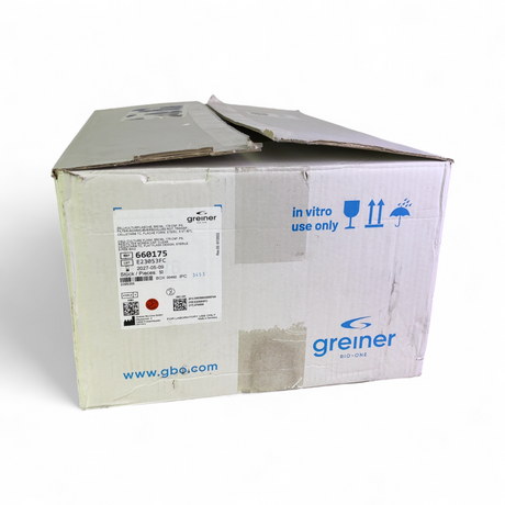 Greiner Bio-One Cellstar 550mL Flat Design Cell Culture Flasks, 50/cs 660175; EXP 5-2027 | Ships Fast from Mr. Scientific - Image 1