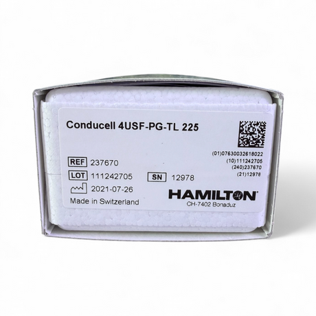 Hamilton Conducell 4USF-PG-TL 225 Conductivity Sensor 237670 - New - Image 1