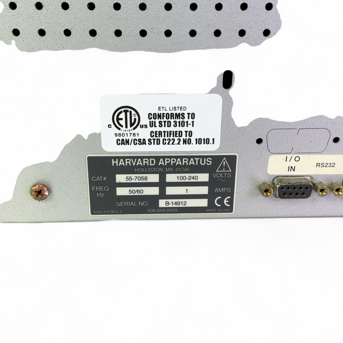 Harvard Aparatus Inspira ASV Advanced Safety Small Animal Respirator Unit 55-7058 | Order Direct and Save - Image 10