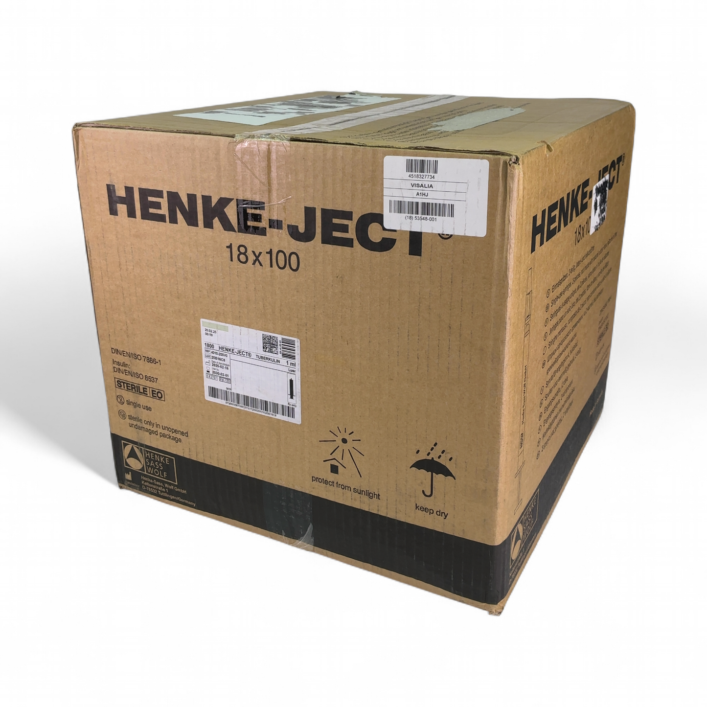 Henke-Ject 1mL Luer Tip Disposable Syringe 4010-200V0 1800/cs (Best Offer!) | Mr. Scientific - Image 3
