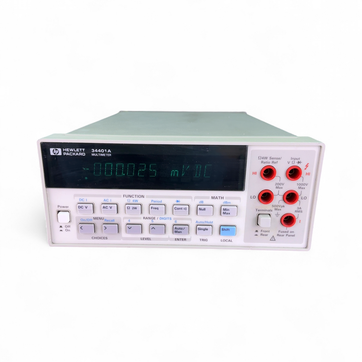 Hewlett Packard Digital Benchtop 1000V Multimeter 34401A  (Best Offer!) | Safe & Secure Shipping - Image 3