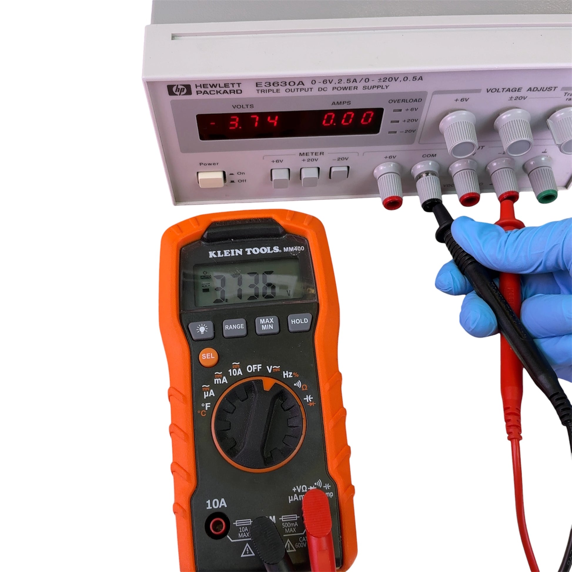 Hewlett Packard E3630A Triple Output DC Power Supply 0-6V, 2.5A/0-(+-)20V, 0.5A | Mr. Scientific - Image 13