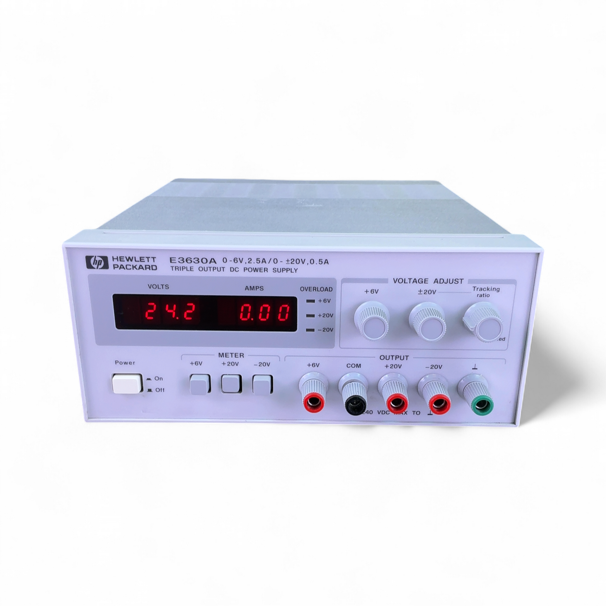 Hewlett Packard E3630A Triple Output DC Power Supply 0-6V, 2.5A/0-(+-)20V, 0.5A | Mr. Scientific - Image 2