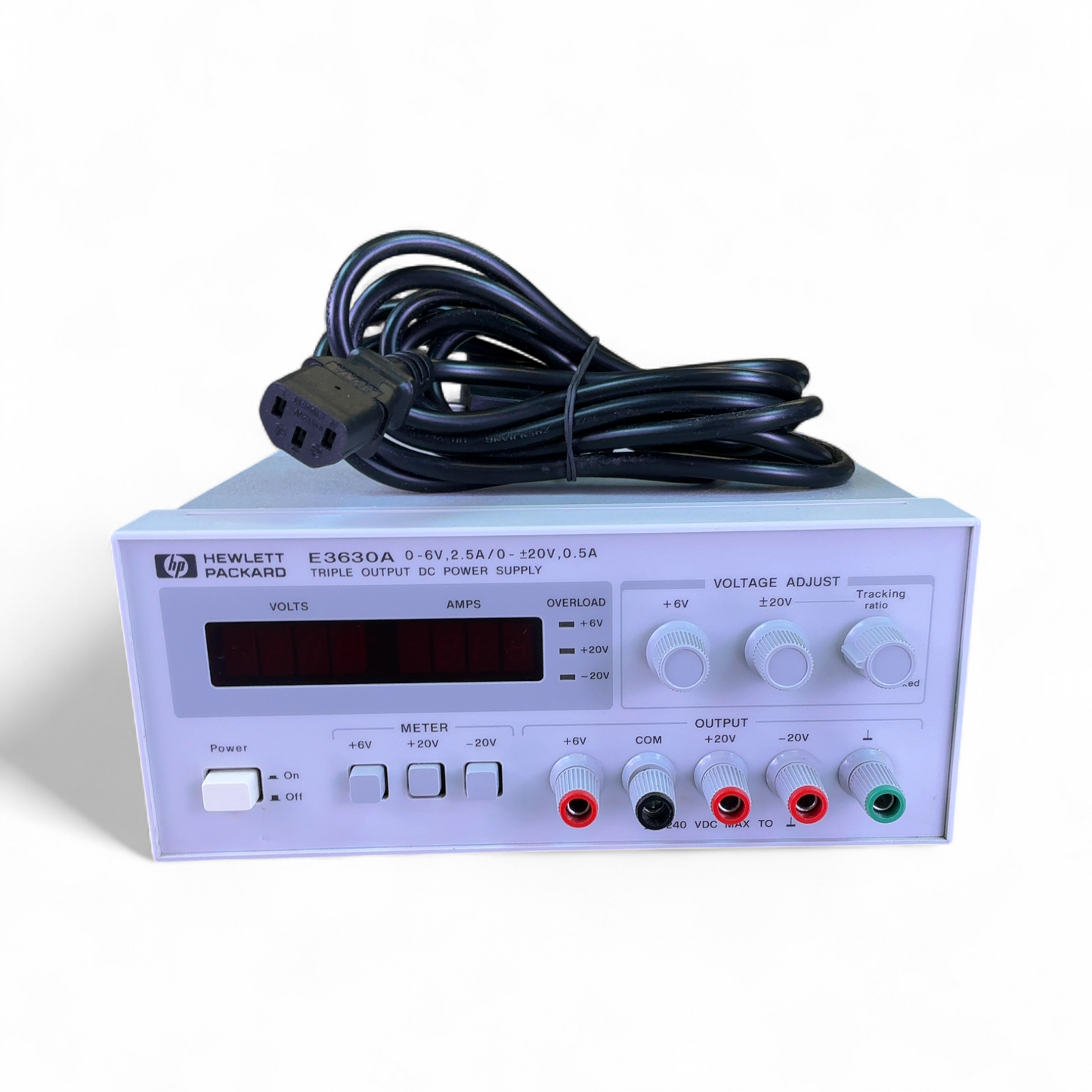 Hewlett Packard E3630A Triple Output DC Power Supply 0-6V, 2.5A/0-(+-)20V, 0.5A | Mr. Scientific - Image 4