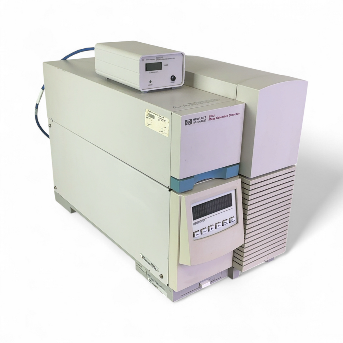 Hewlett Packard (HP) Agilent Mass Selective Detector System 5973 w Ionization Gauge Controller 59864B - Image 12
