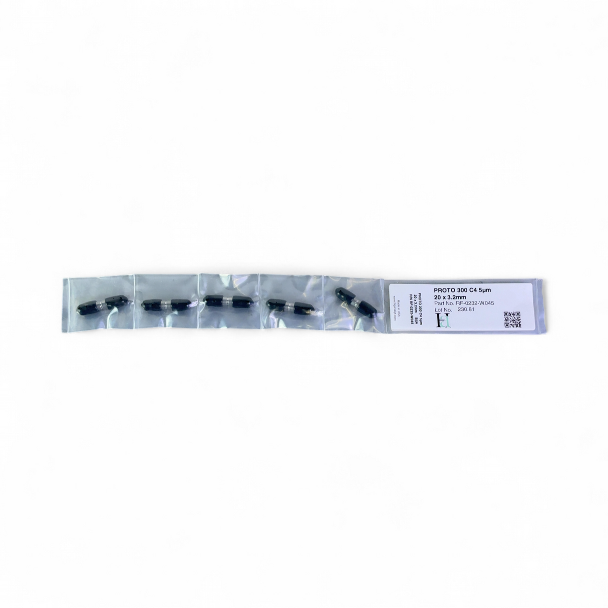 Higgins Analytical RF-0232-W045 PROTO 300 3.2mm ID SS Cartridges NEW | Ships Fast from Mr. Scientific - Image 1