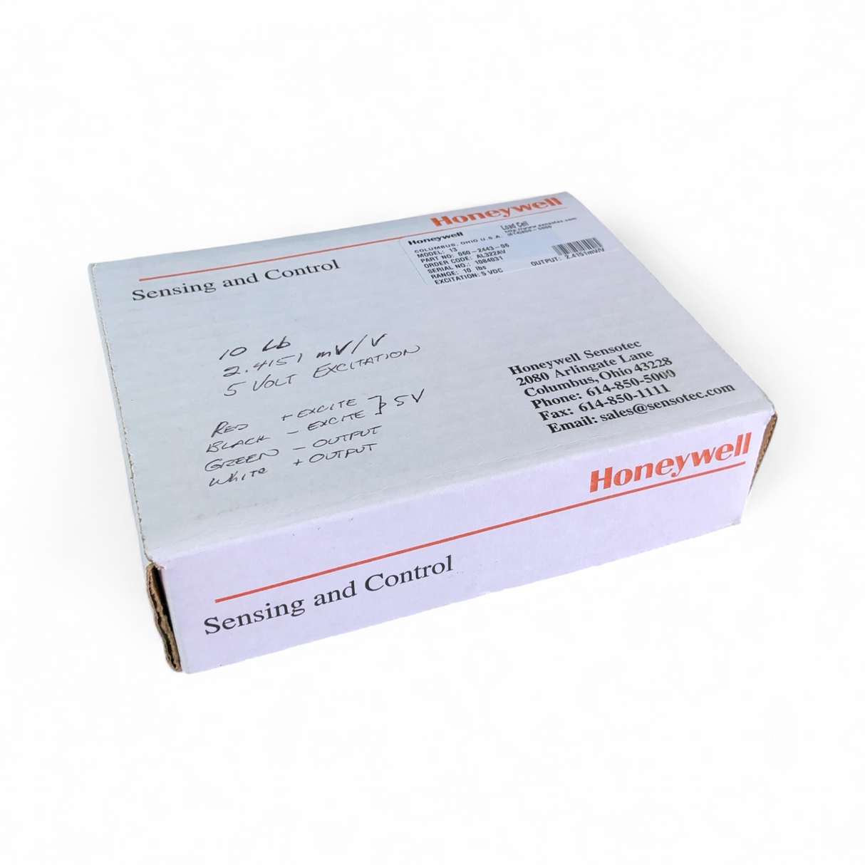 Honeywell Model 13 Load Cell 10lbs Range 5VDC Excitation 060-2443-06 (BO!) | Order Direct and Save - Image 10