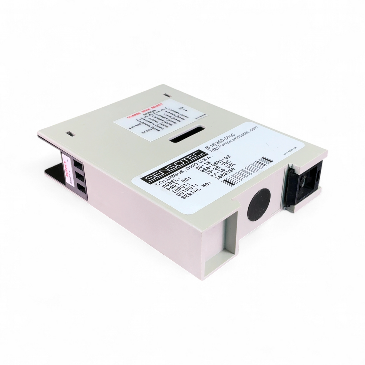 Honeywell Sensotec DV-10 Transducer Amplifier 008-0544-00 (Best Offer!) | Ships Fast from Mr. Scientific - Image 6