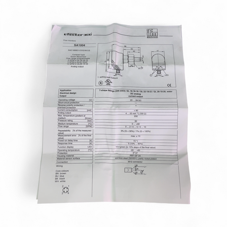 IFM Efector 300 Calorimetric Flow Sensor SA1004 (Best Offer!) | Ships Fast from Mr. Scientific - Image 11