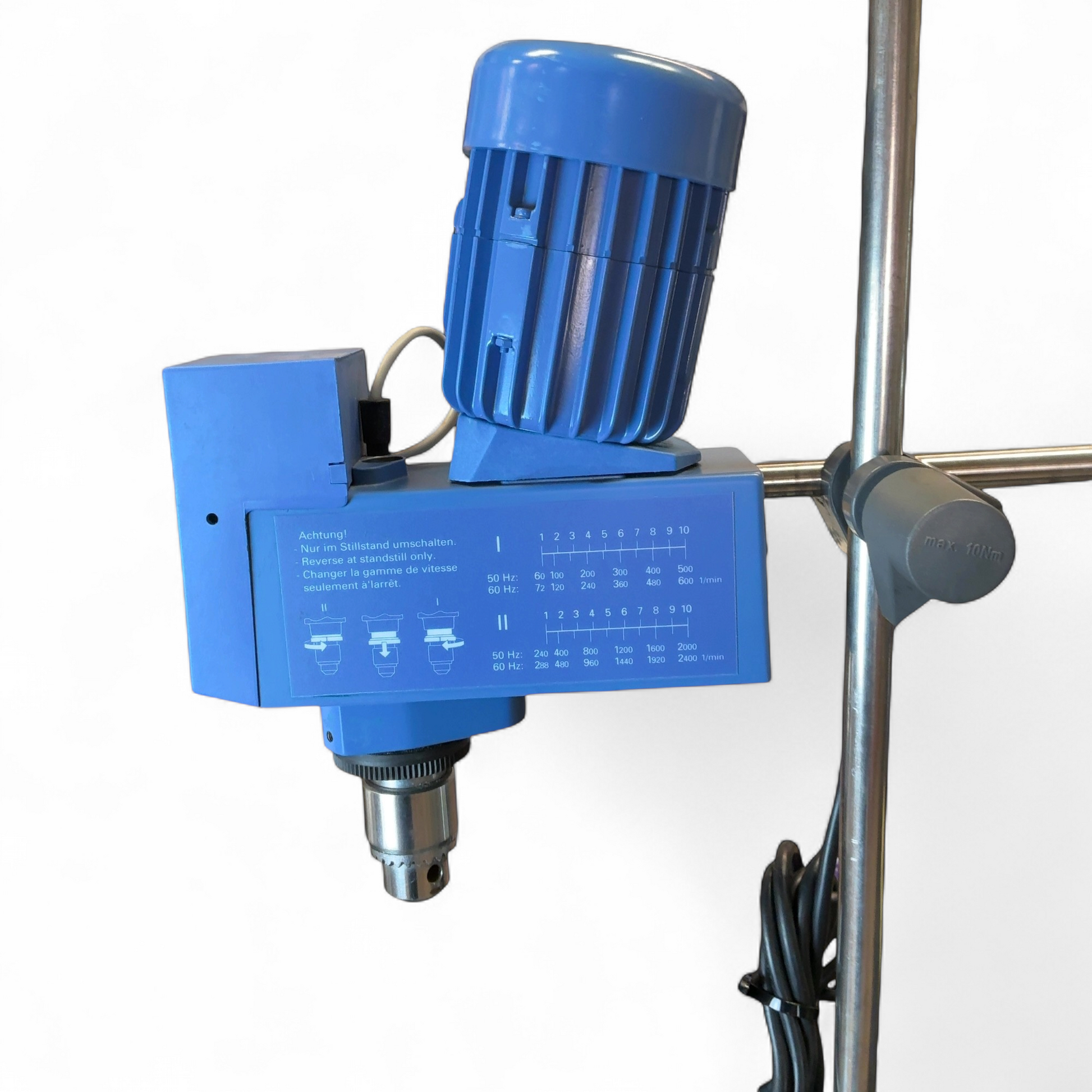 IKA Labortechnik Digital Overhead Stirrer w 39” Stand RW20DZM.n (BO!) | Ships Fast from Mr. Scientific - Image 7