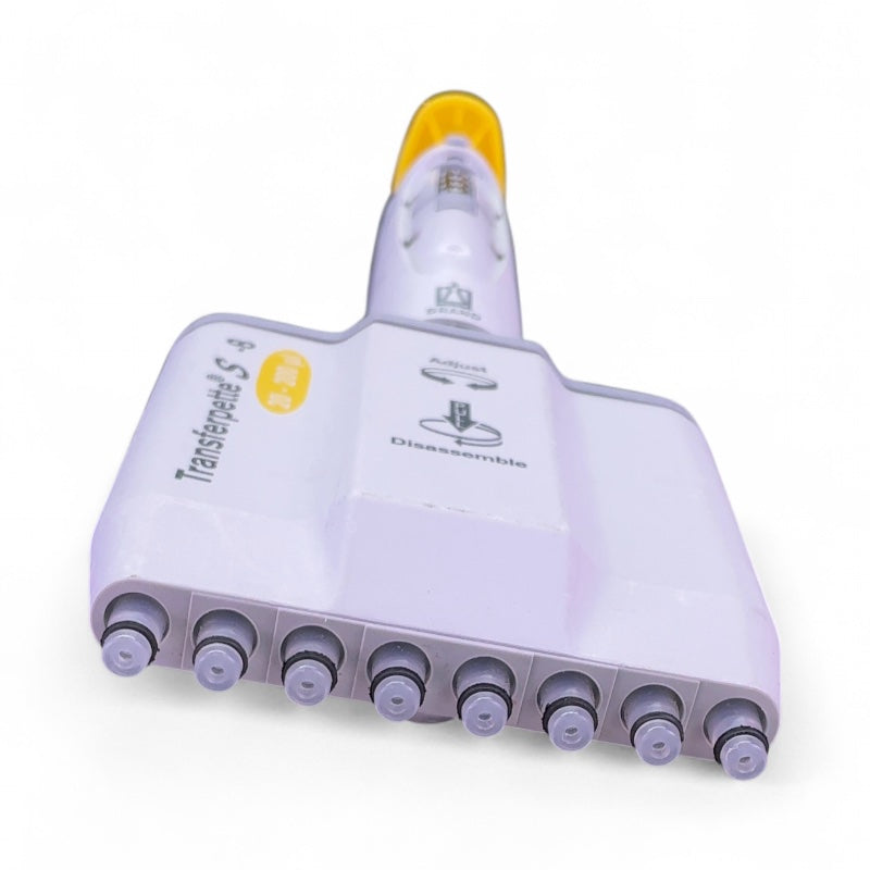 BrandTech Scientific Transferpette S 8 Channel Pipette BTS8-200R 20-200µL