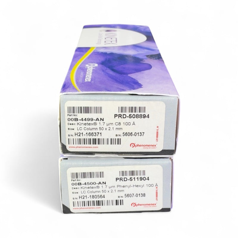 Phenomenex Kinetex LC Column Lot of 2 00B-4499-AN 00B-4500-AN USED (Best Offer!)