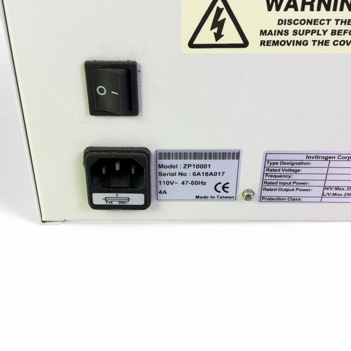 Invitrogen Zoom Dual Power Electrophoresis Power Supply ZP10001 - Parts/See Desc - Image 8
