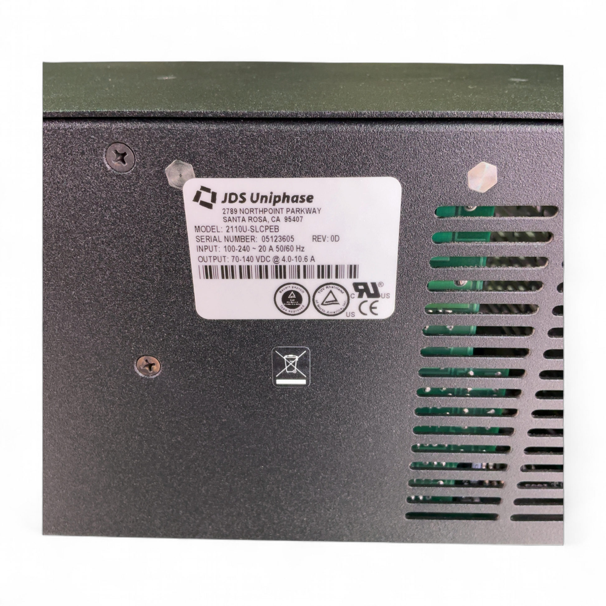 JDSU Class 3B Ultra Laser w 2110U-SLCPEB Power Supply 2218-010SLCPEB (BO!) | Safe & Secure Shipping - Image 14
