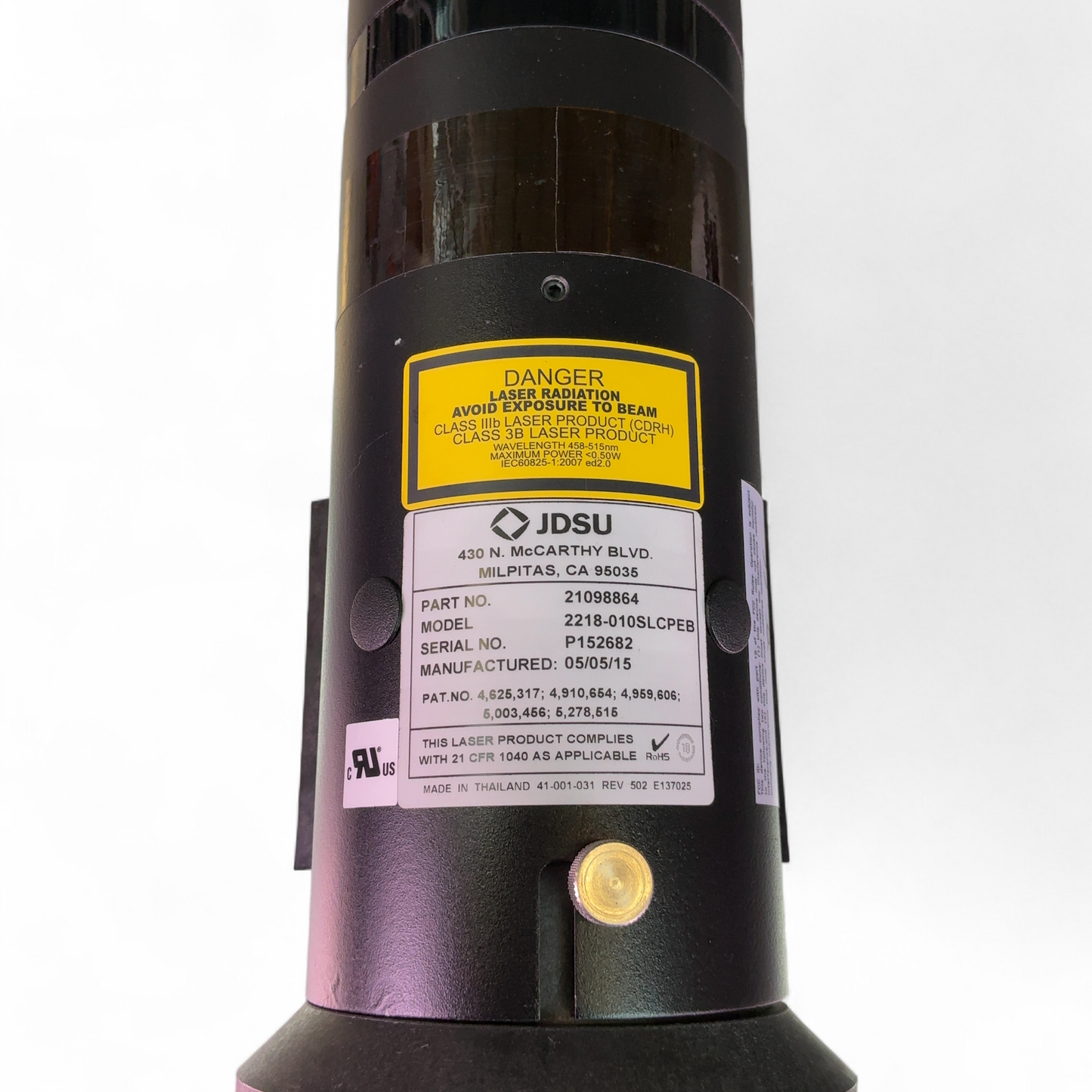 JDSU Class 3B Ultra Laser w 2110U-SLCPEB Power Supply 2218-010SLCPEB (BO!) | Safe & Secure Shipping - Image 6