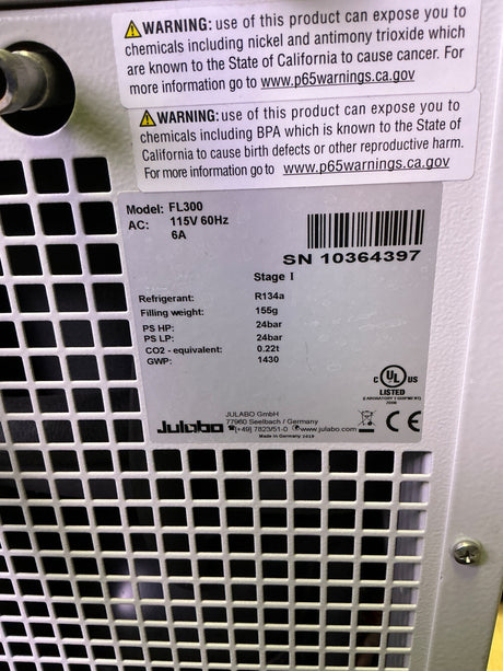 Julabo FL300 Laboratory Benchtop Recirculating Chiller (Best Offer!) | Ships Fast from Mr. Scientific - Image 18