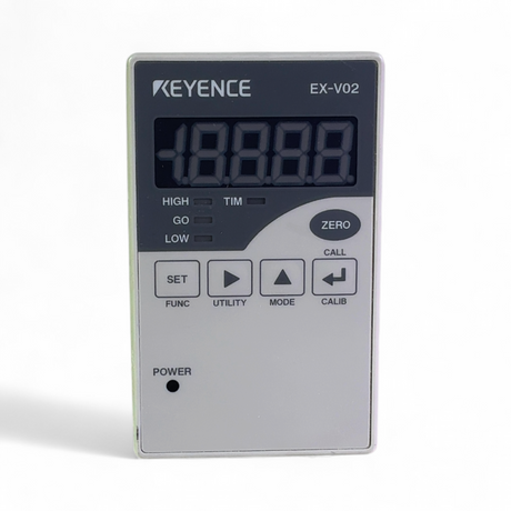 Keyence EX-V02 Inductive Displacement Sensor Controller Digital Amplifier Unit | Safe & Secure Shipping - Image 2