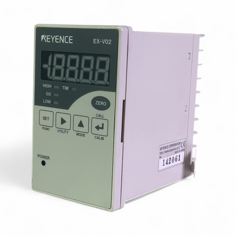 Keyence EX-V02 Inductive Displacement Sensor Controller Digital Amplifier Unit | Safe & Secure Shipping - Image 3