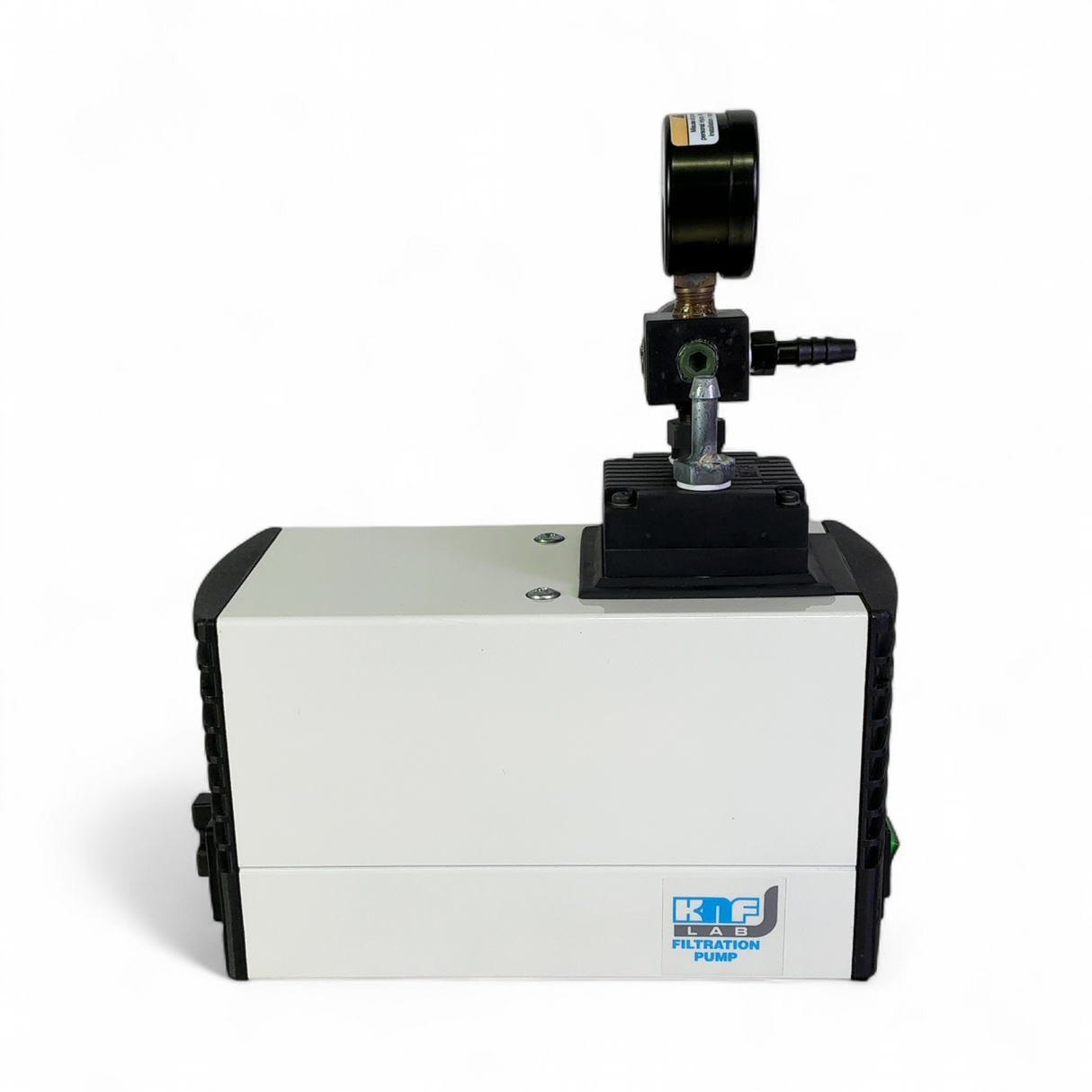 KNF Labs UN811KV.45P Filtration / Vacuum Pump with Gauge 0-30 in Hg | Safe & Secure Shipping - Image 12