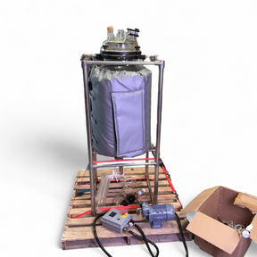 Lab1st 90L Graduated Glass Reactor Vessel w Pump & Accessories (Best Offer!) | Mr. Scientific - Image 1