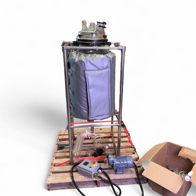 Lab1st 90L Graduated Glass Reactor Vessel w Pump & Accessories (Best Offer!) | Mr. Scientific - Image 1