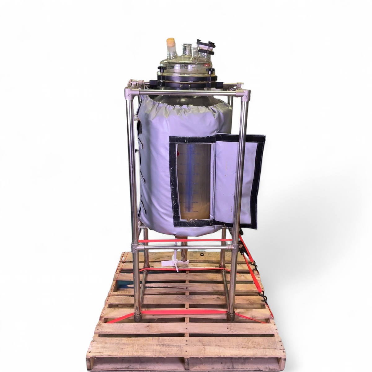 Lab1st 90L Graduated Glass Reactor Vessel w Pump & Accessories (Best Offer!) | Mr. Scientific - Image 2
