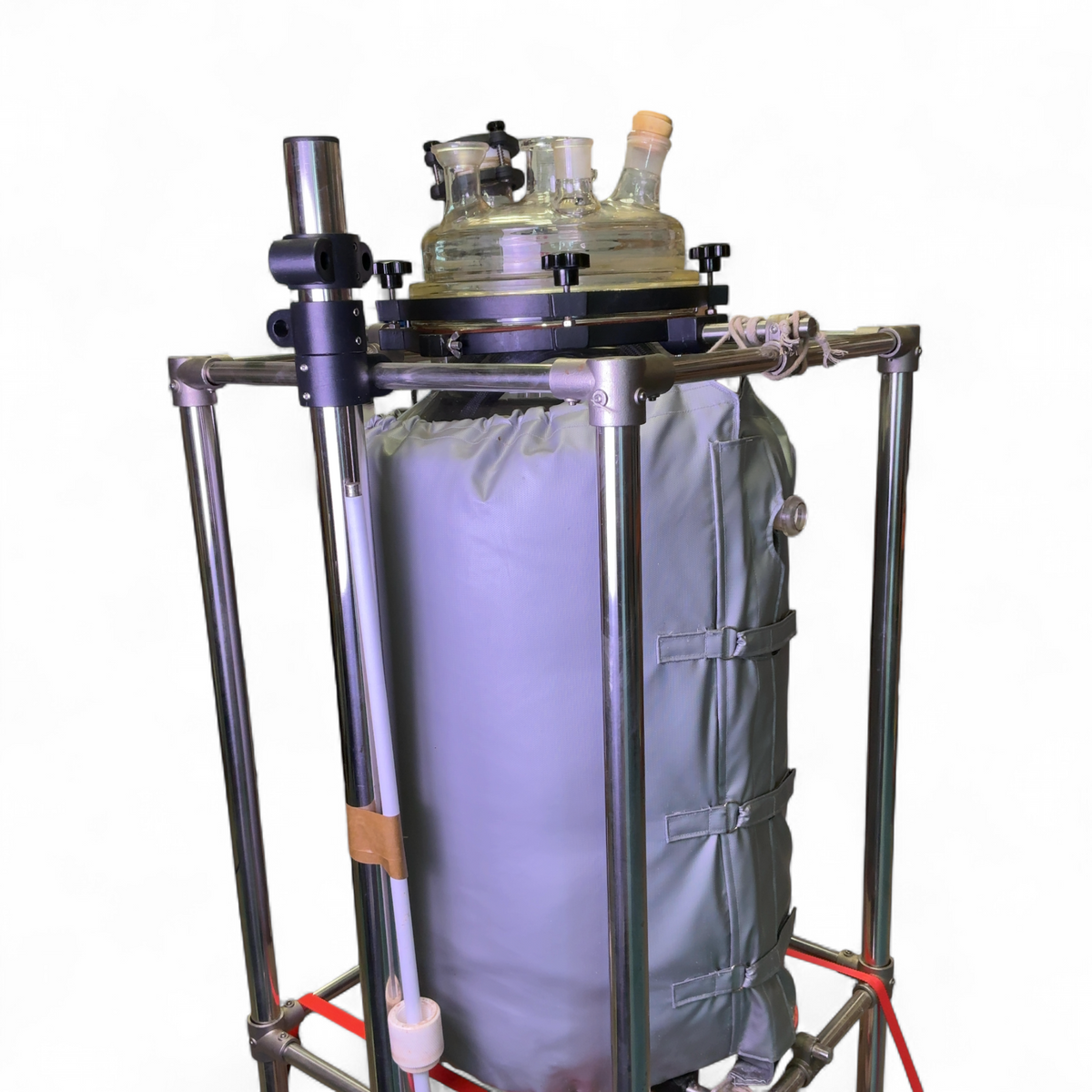 Lab1st 90L Graduated Glass Reactor Vessel w Pump & Accessories (Best Offer!) | Mr. Scientific - Image 5