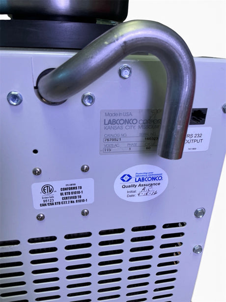 Labconco Freezone 2.5 Laboratory Benchtop Freeze Dryer System 7670521 (BO!) | Mr. Scientific - Image 10