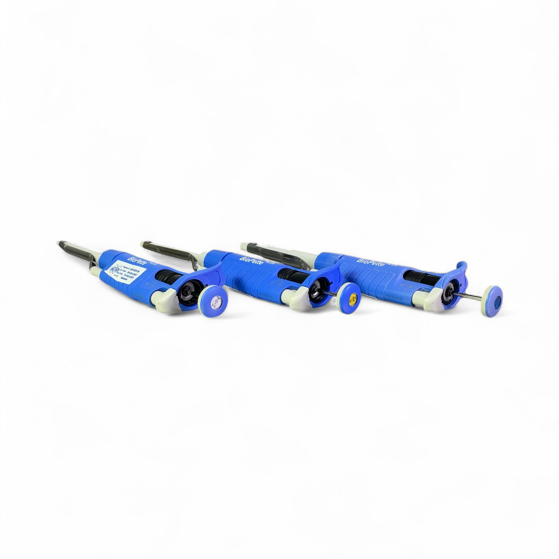 Labnet BioPette Plus Single Channel Pipette Lot 10 200 1000 uL | Safe & Secure Shipping - Image 1