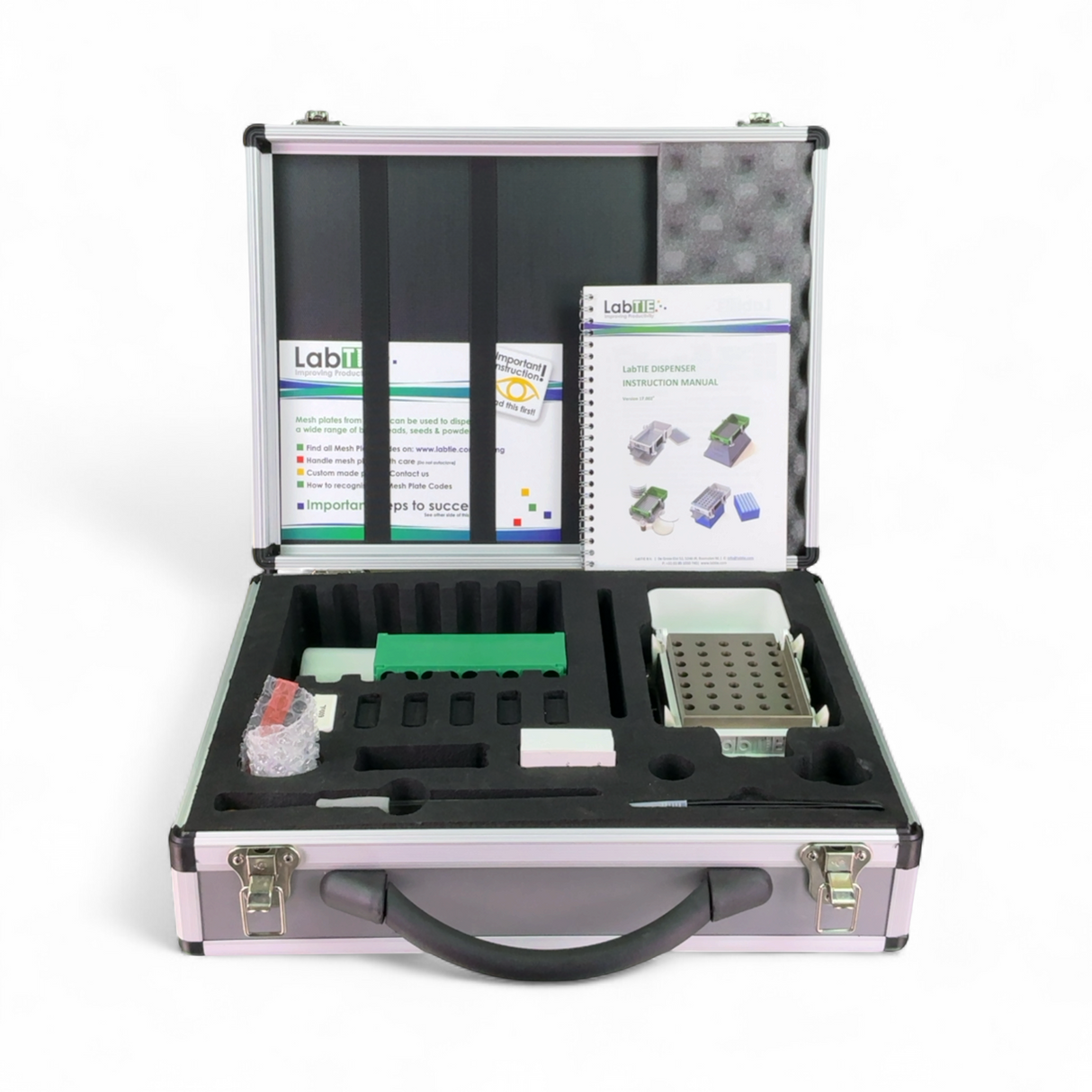 LabTie Manual Bead Dispenser Kit w Carrying Case (Best Offer!) | Order Direct and Save - Image 2
