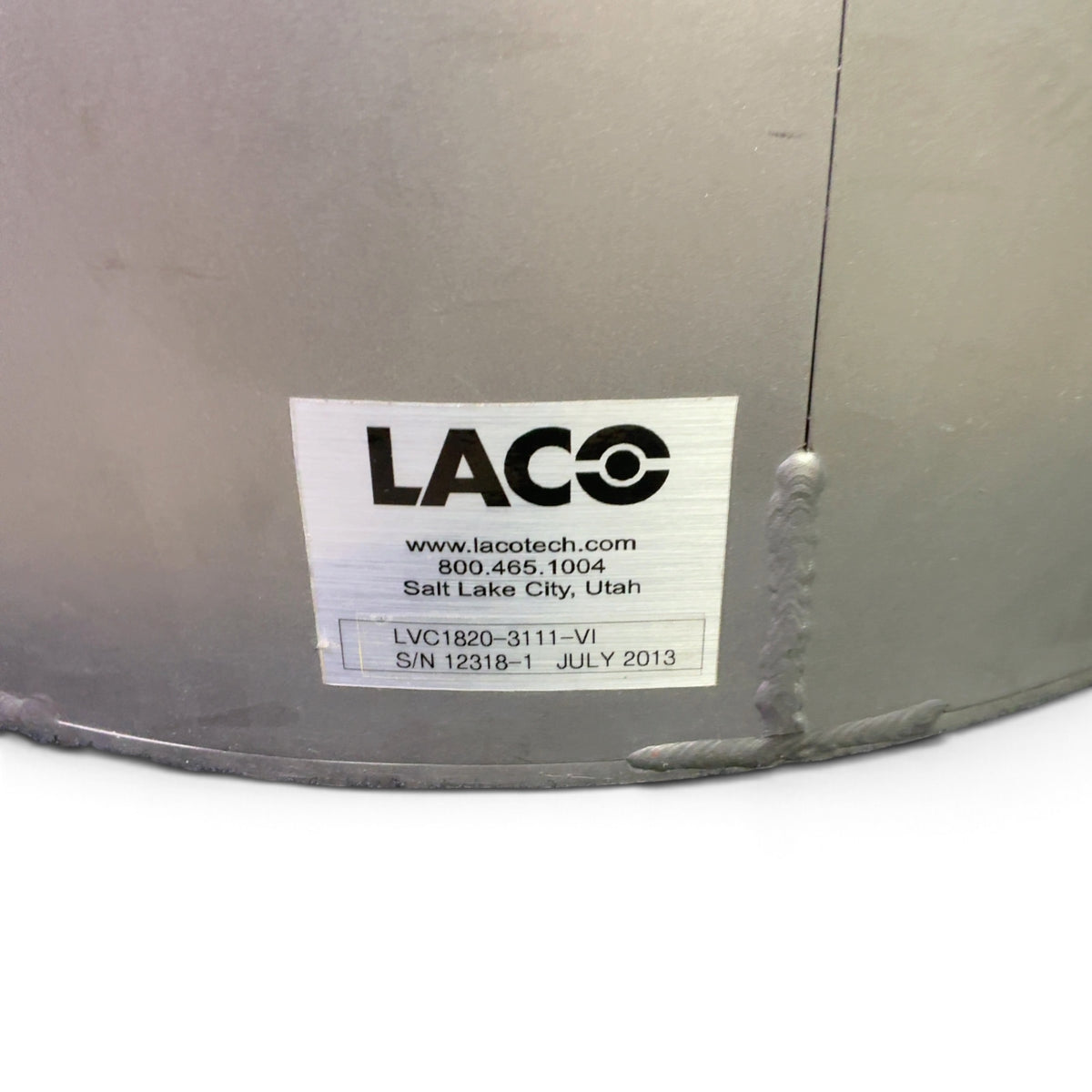 LACO 18x20" Vertical Industrial Vacuum Chamber LVC1820-3111-VI (Best Offer!) | Safe & Secure Shipping - Image 9