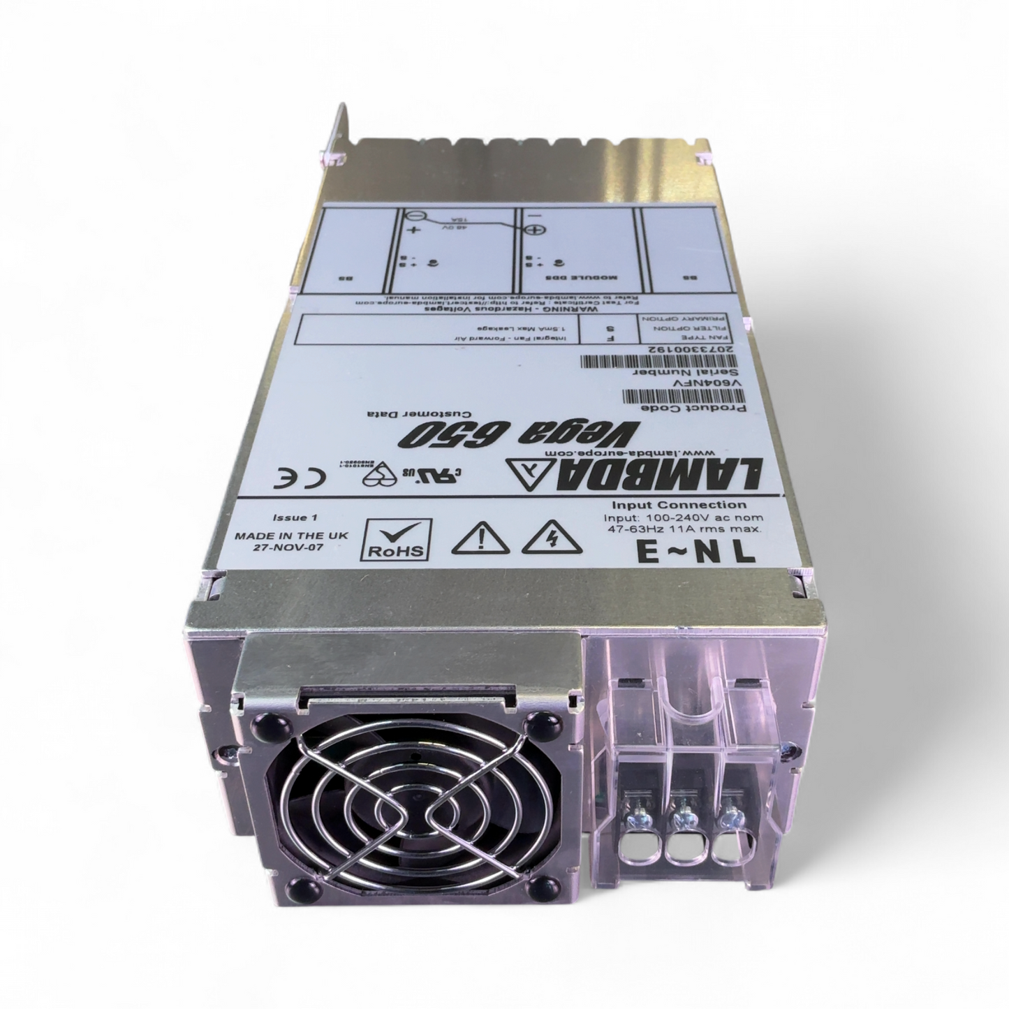 Lambda Vega 650 Power Supply V604NFV Industrial Power Supply (Best Offer!) | Mr. Scientific - Image 7