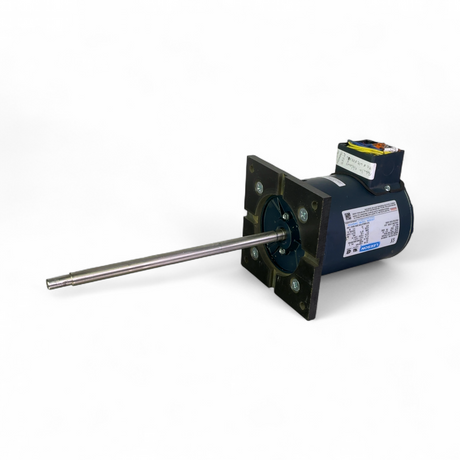 Leeson 1/2 HP Motor w 4-Blade Propeller & Accessories C4T17DC49A - Image 3