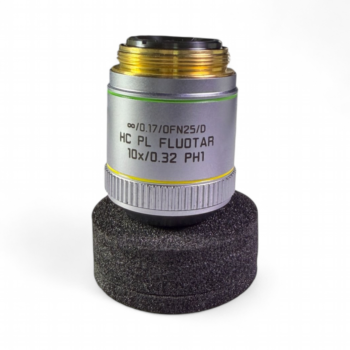Leica HC PL FLUOTAR 10x/0.32 PH1 OFN25/D Objective Lens 506522 - Image 2