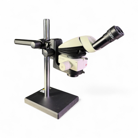 Leica M50 Stereo Microscope w/ Boom Stand, 10x/23 Eyepieces & 0.5x Objective - Image 1