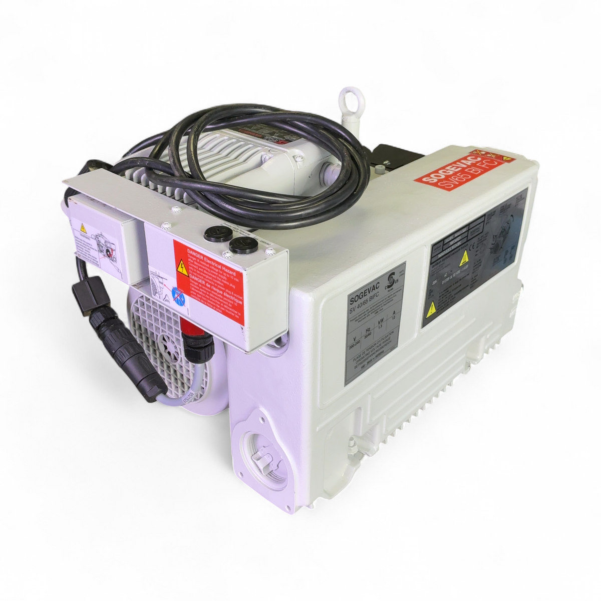 Leybold Oerlikon Sogevac Rotary Vane Vacuum Pump SV65 BI FC (Best Offer!) | Safe & Secure Shipping - Image 10