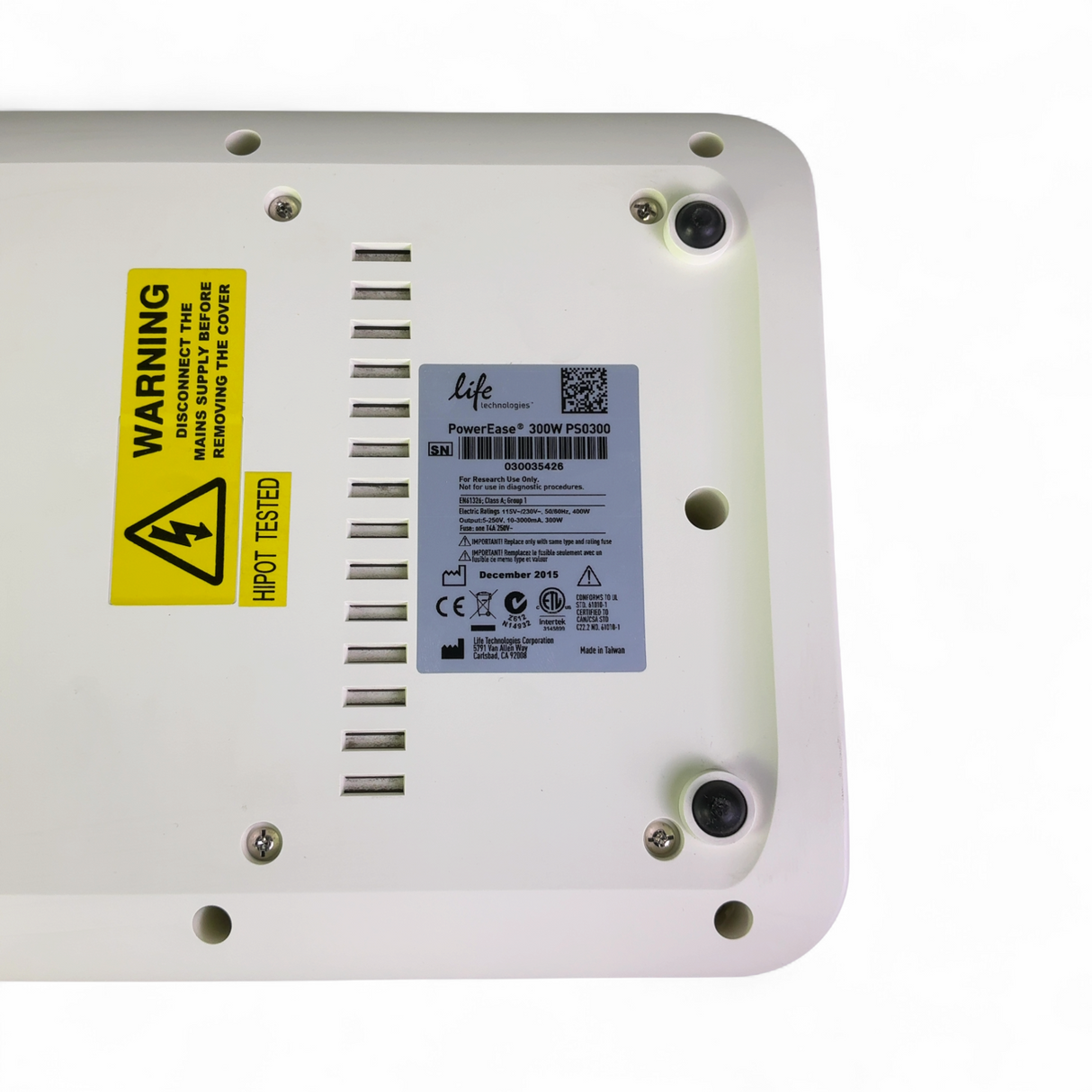 Life Technologies PowerEase 300W Electrophoresis Power Supply PS0300 w Xcell SureLock Cell | Mr. Scientific - Image 13