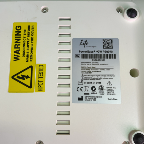 Life Technologies PowerEase 90W PS0090 Electrophoresis Power Supply (Best Off... | Mr. Scientific - Image 14