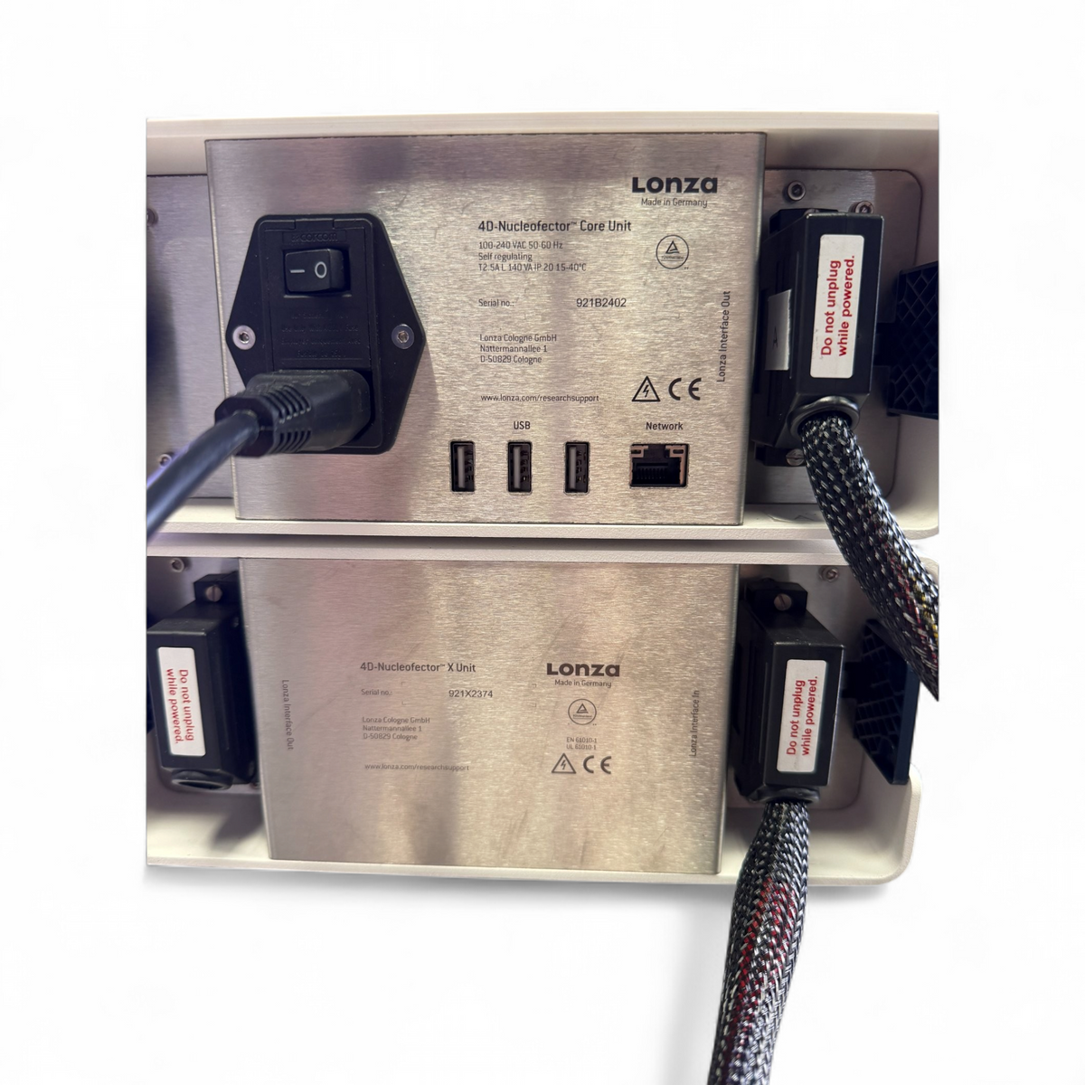 Lonza 4D-Nucleofector Core Unit & X Unit Cell Transfection System - Image 9